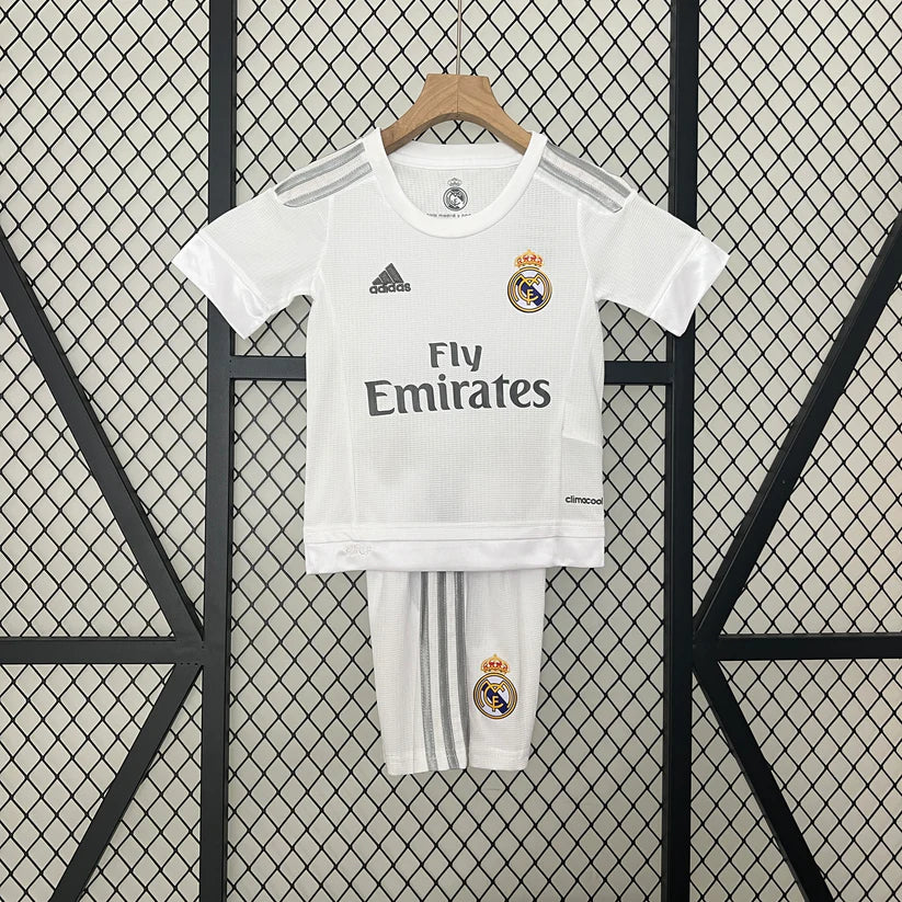 Kids Real Madrid 2015-16 Home Retro
