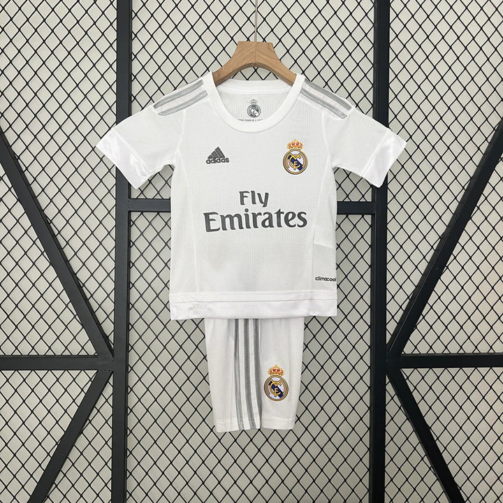 Kids Real Madrid 2015-16 Home Retro