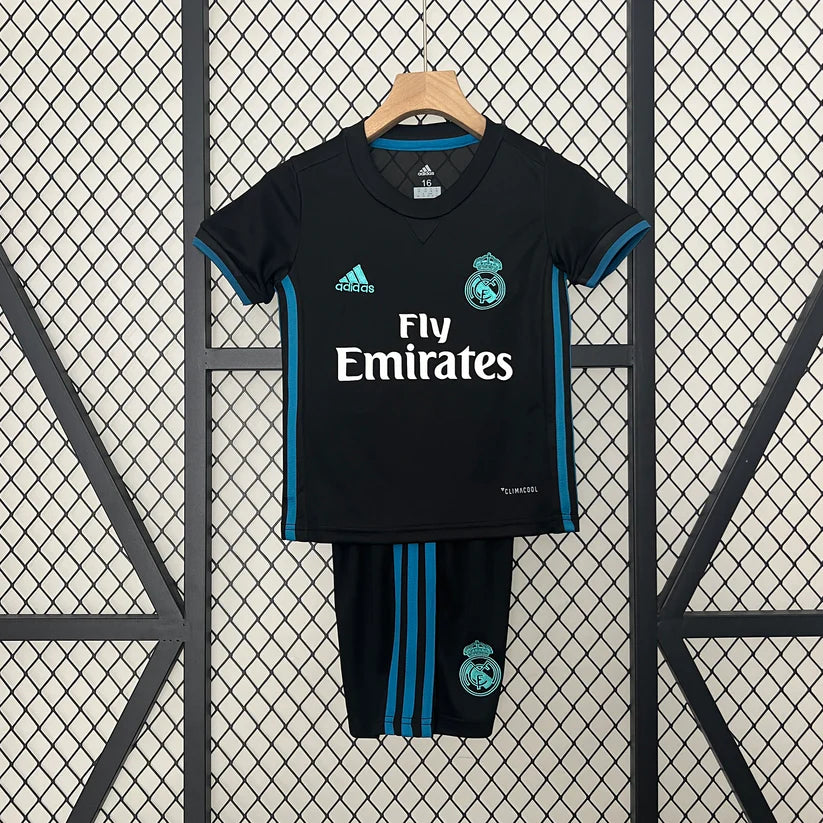 Kids Real Madrid 2017-18 Away Retro