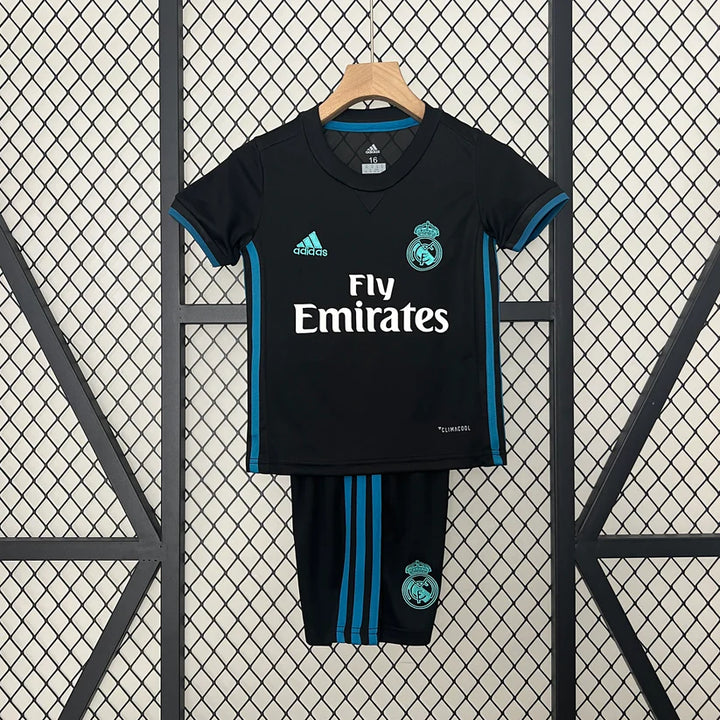 Kids Real Madrid 2017-18 Away Retro
