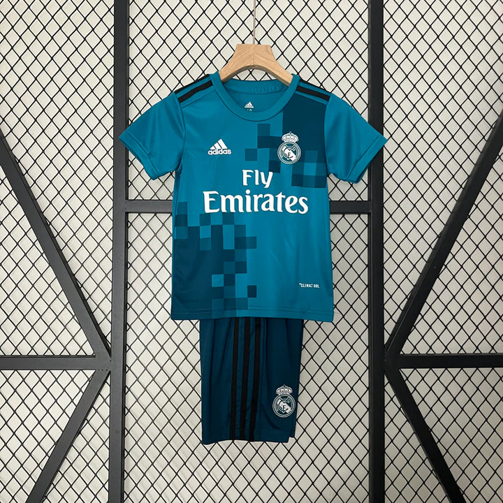 Kids Real Madrid 2017-18 Home Third Away Kit