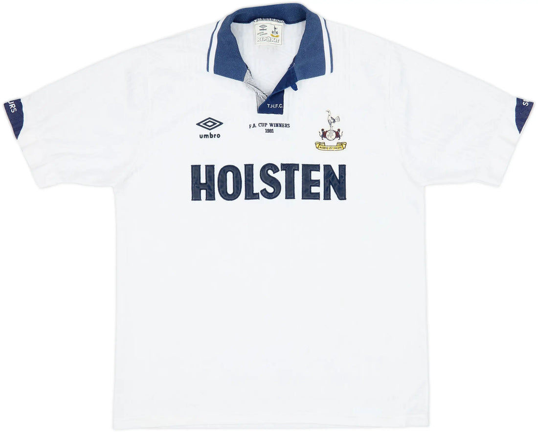 1991-93 Tottenham Home Shirt
