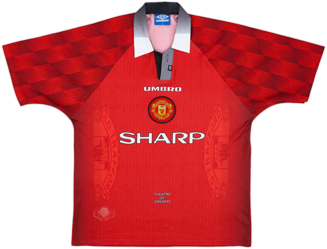 1996-98 Manchester United Home Shirt