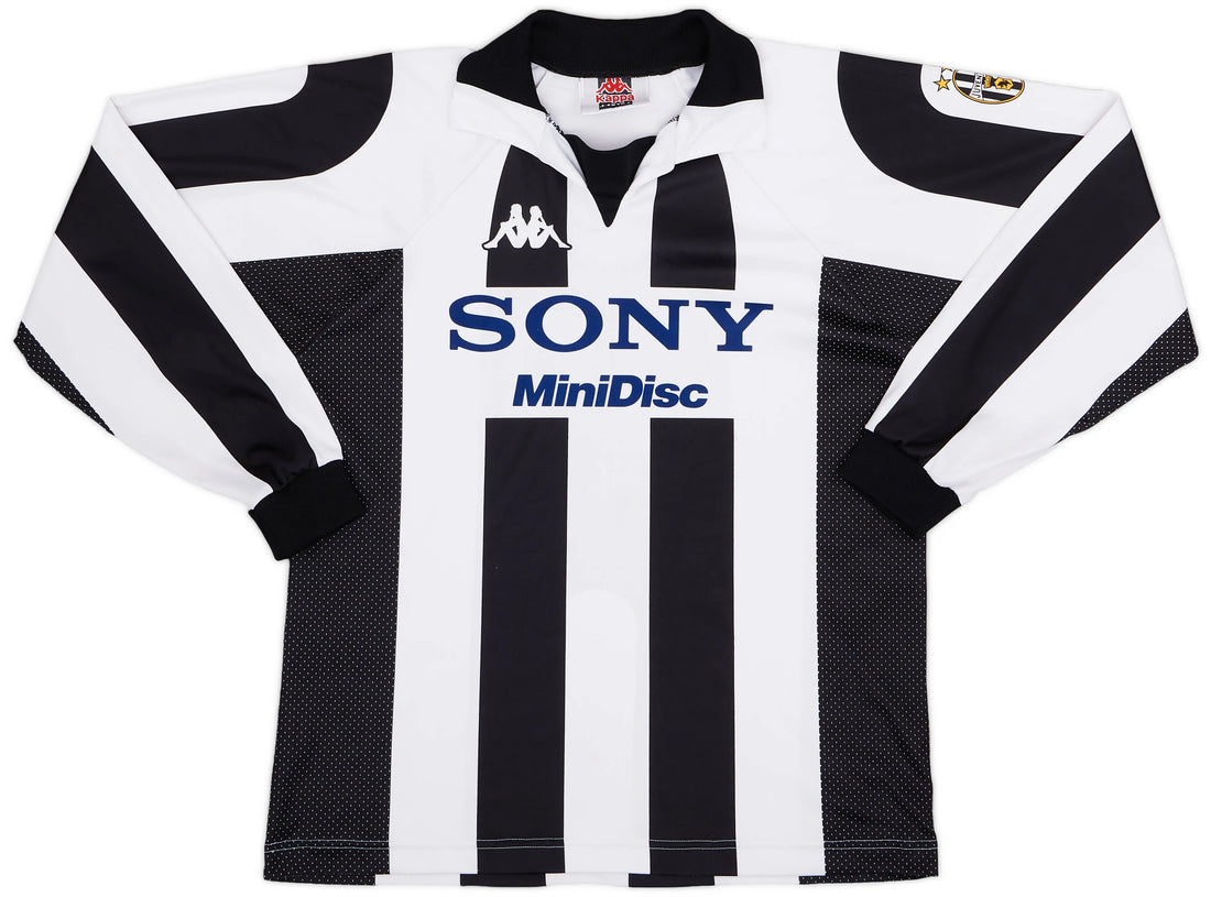 1997-98 Juventus Centenary Home Shirt Long Sleeve