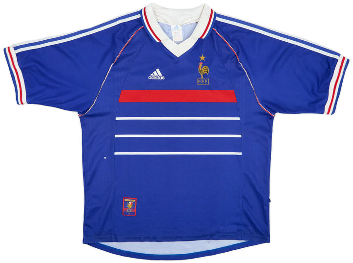 1998-00 France Home Shirt