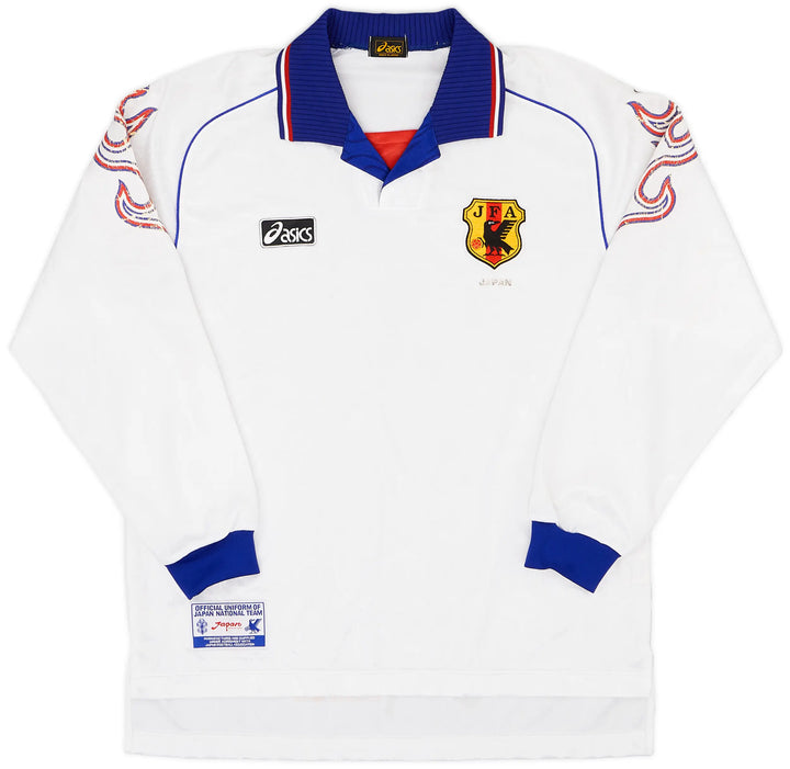 1998 Japan Away Shirt Long Sleeve