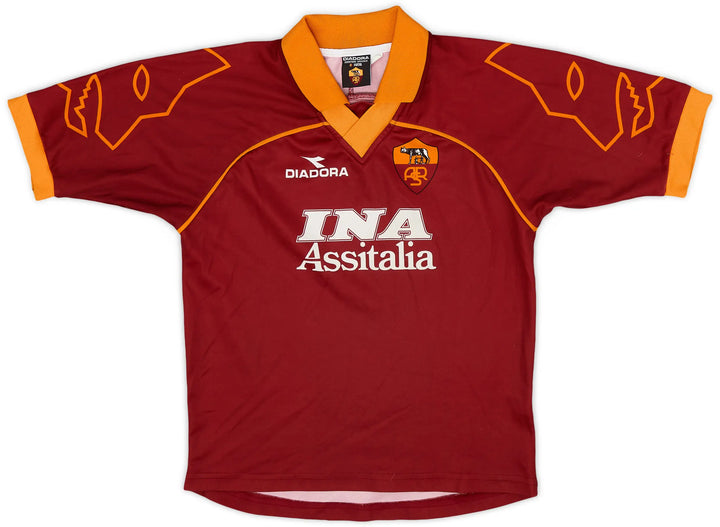 1999-00 Roma Home Shirt