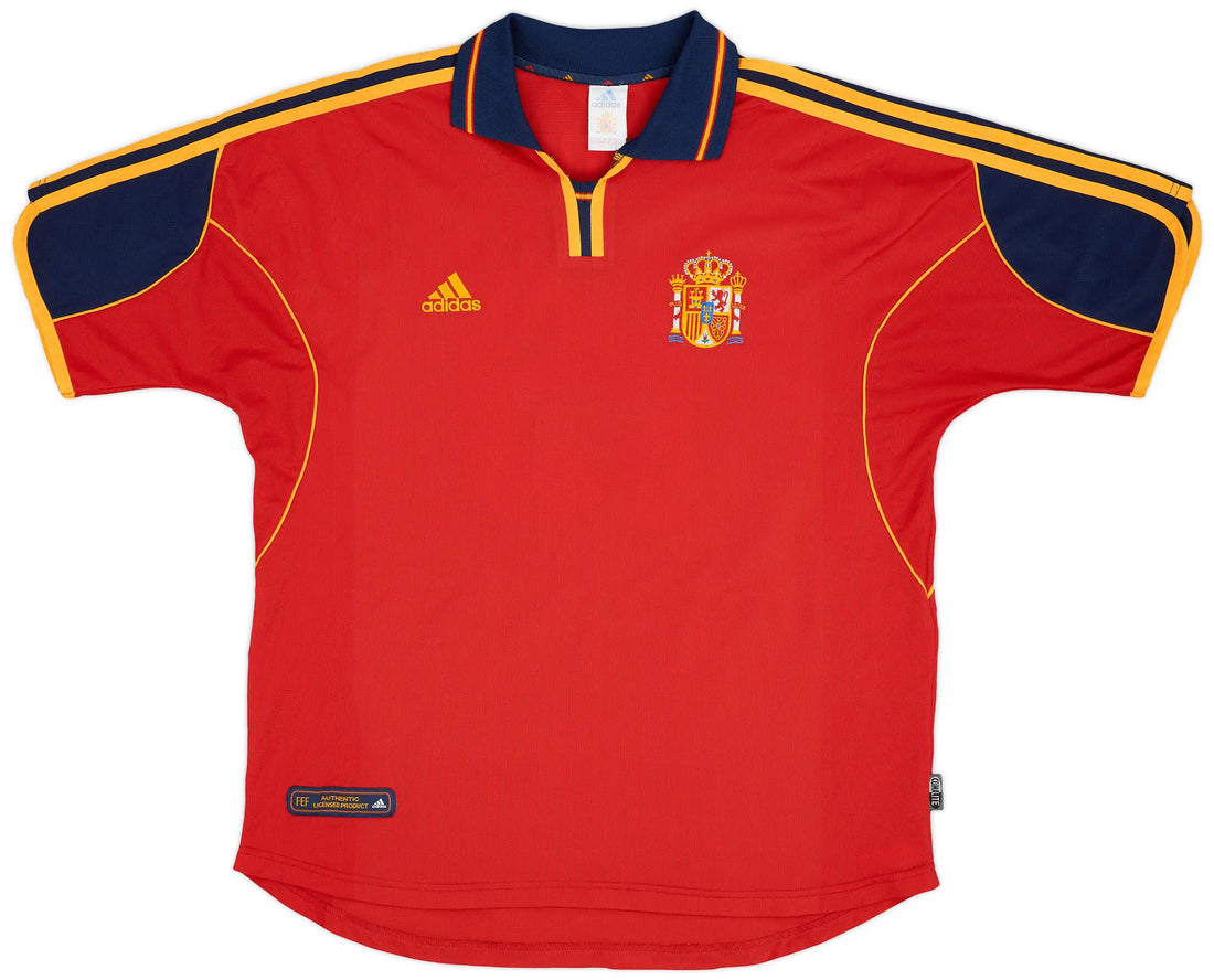 1999-02 Spain Home Shirt