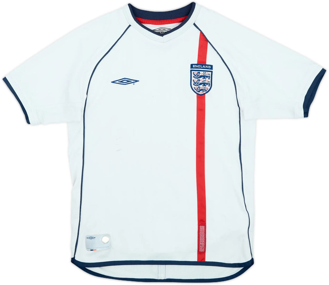 2001-03 England Home Shirt
