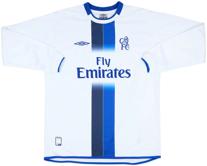 2003-05 Chelsea Away Shirt Long Sleeve