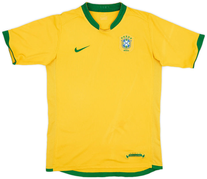 2006-08 Brazil Home Shirt