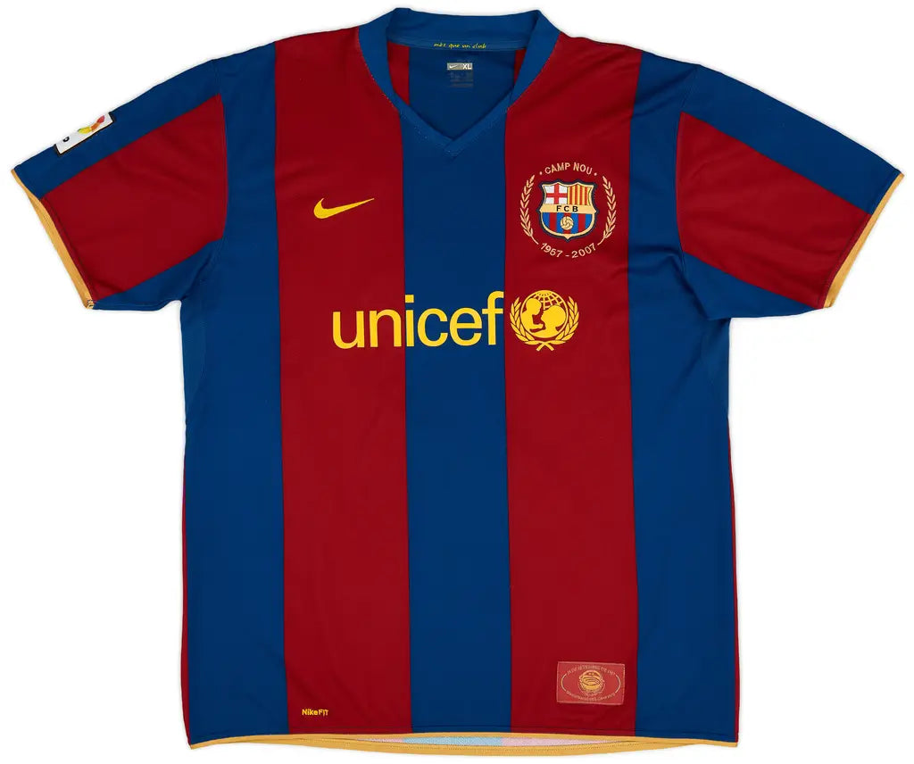 2007-08 Barcelona Home Shirt