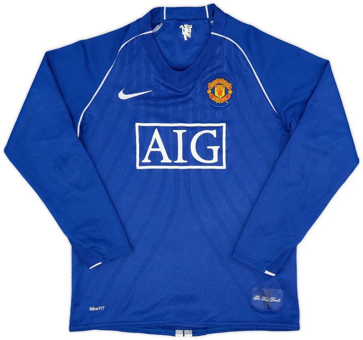 2007-08 Manchester United GK Shirt Long Sleeve