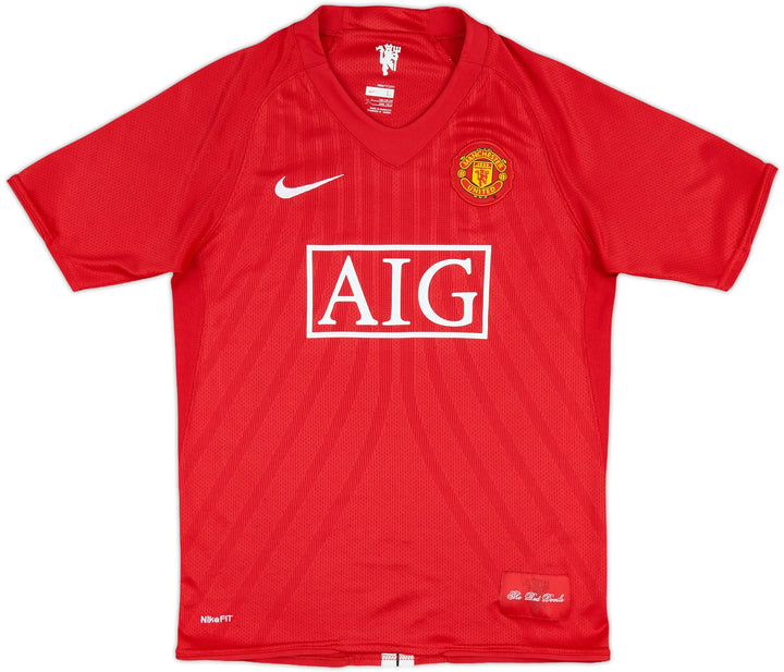 2007-09 Manchester United Home Shirt