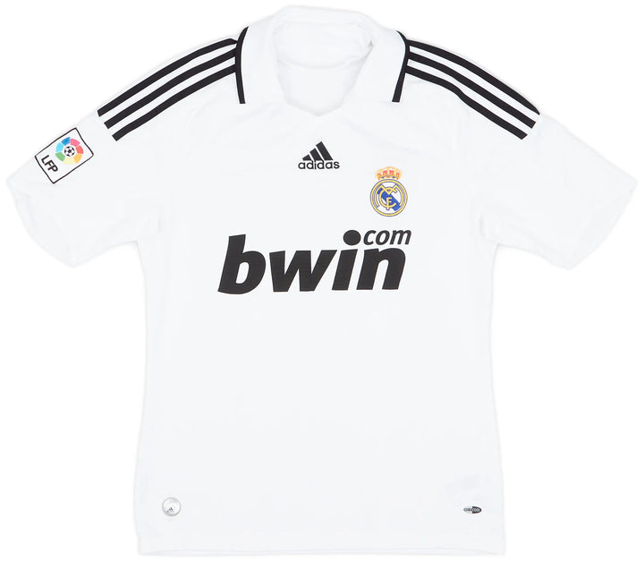 2008-09 Real Madrid Home Shirt