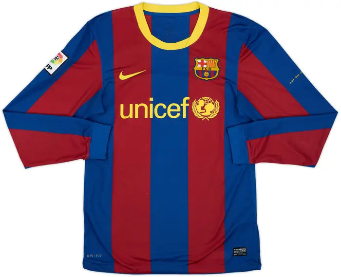 2010-11 Barcelona Home Long Sleeve