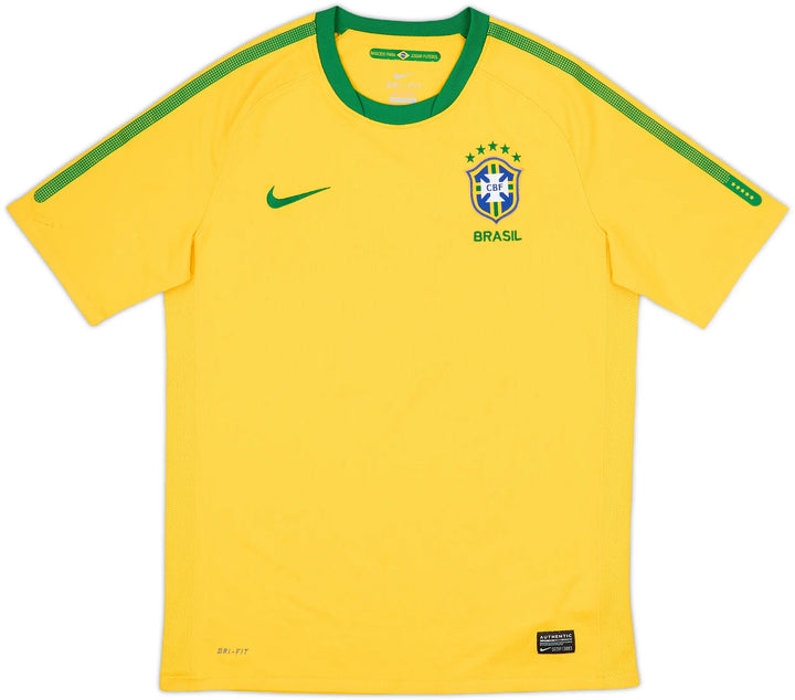 2010-11 Brazil Home Shirt