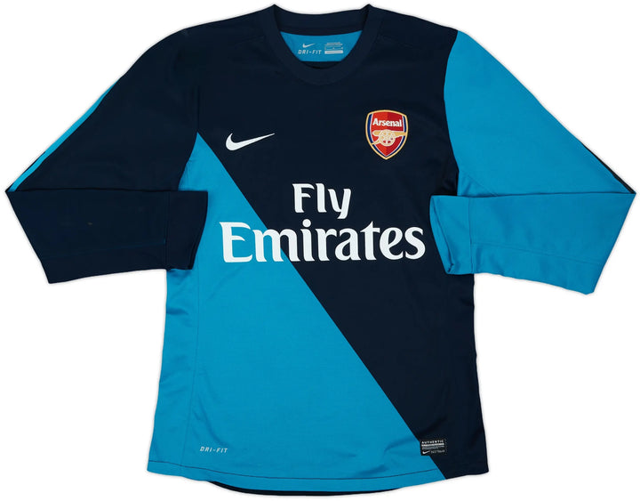 2011-12 Arsenal Away Shirt Long Sleeve