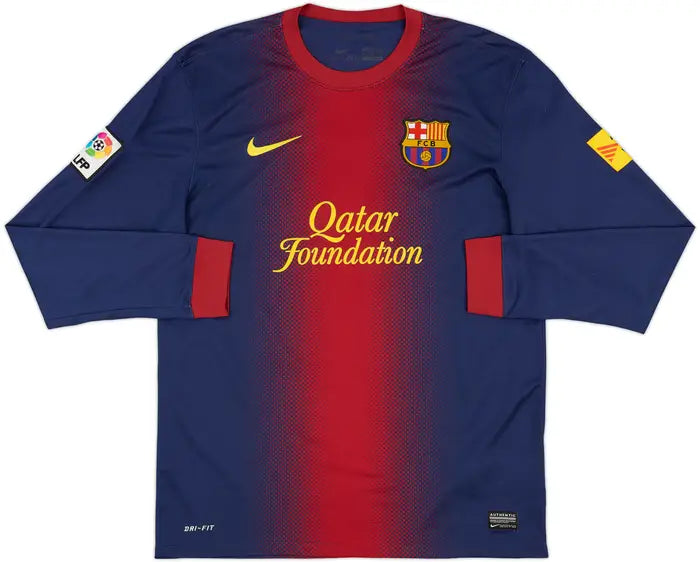 2012-13 Barcelona Home Long Sleeve