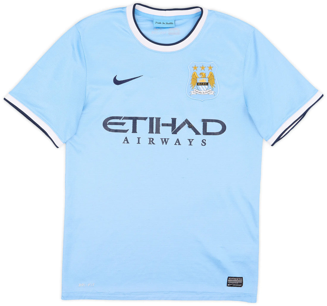2013-14 Manchester City Home Shirt