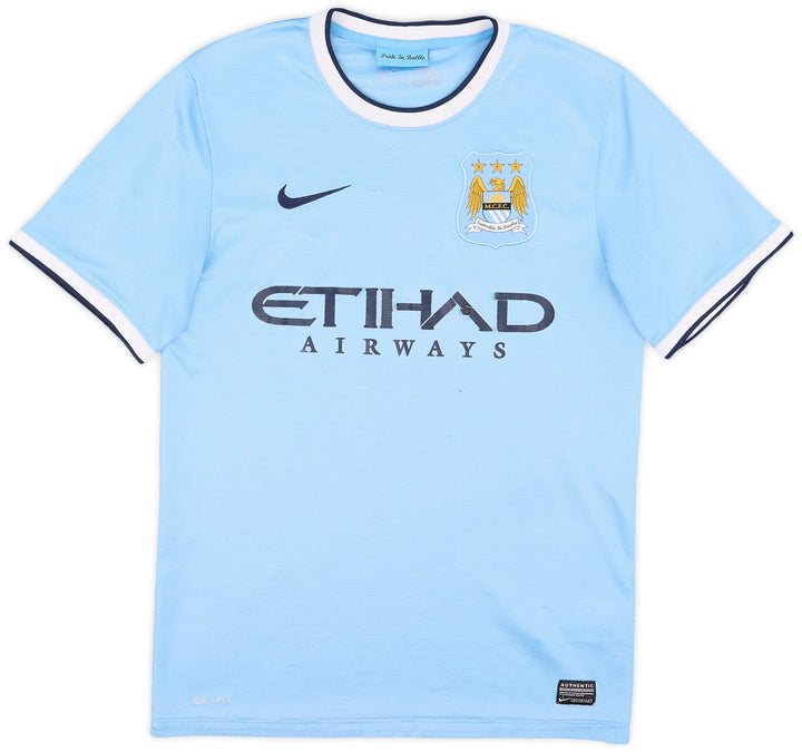 2013-14 Manchester City Home Shirt