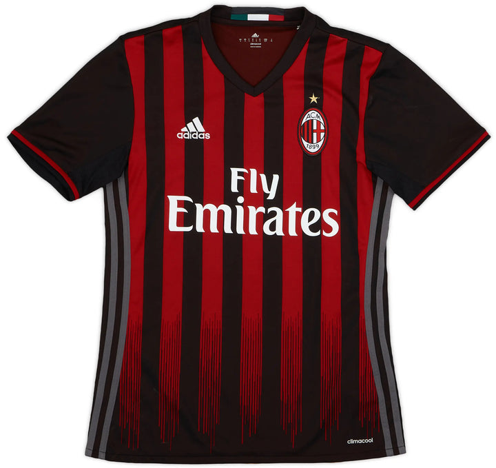2016-17 AC Milan Home Shirt