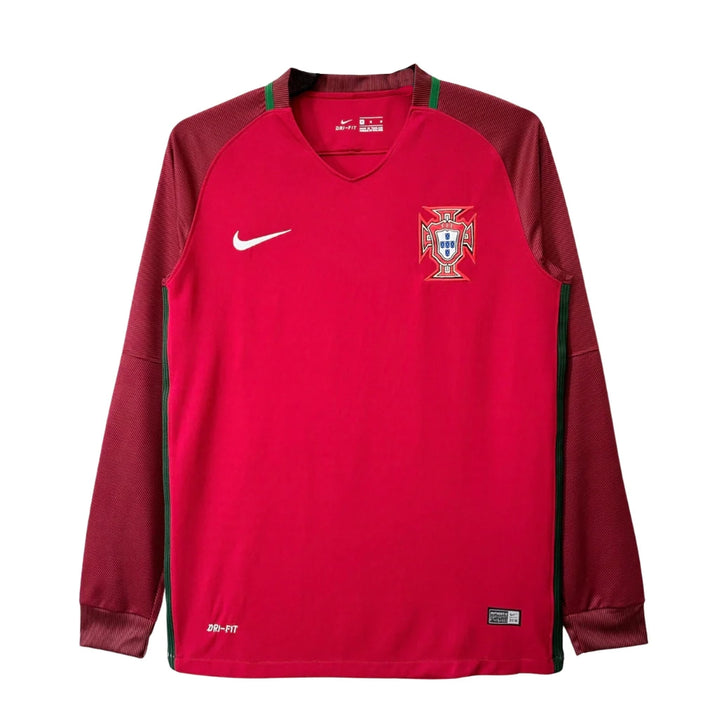 2016-17 Portugal Home Shirt Long Sleeve