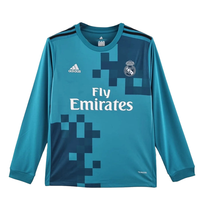 2017-18 Real Madrid Third Shirt Long Sleeve