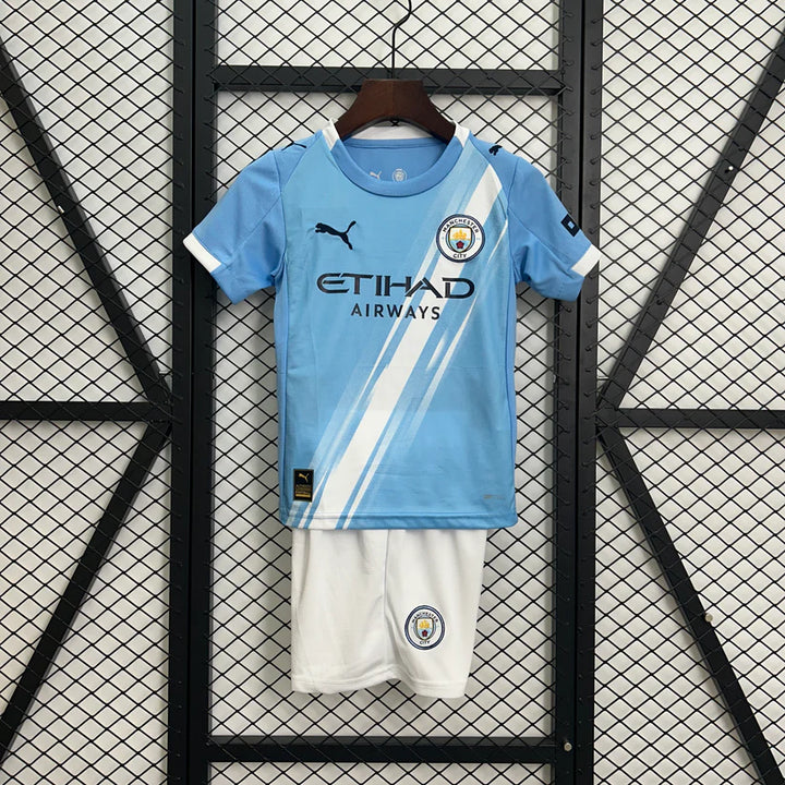 Kids Manchester City 2025-26 Home