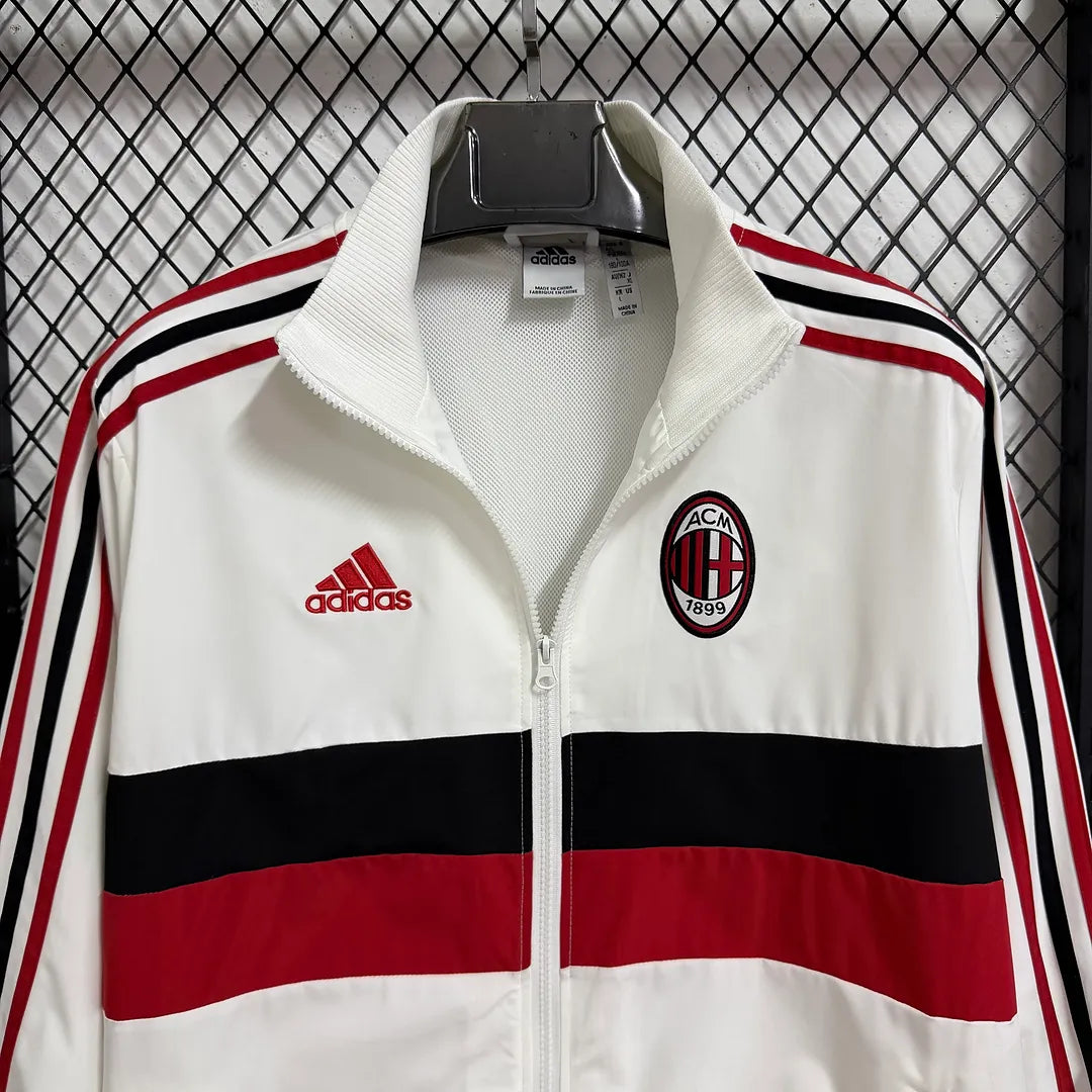 AC Milan Retro Windbreaker Jacket