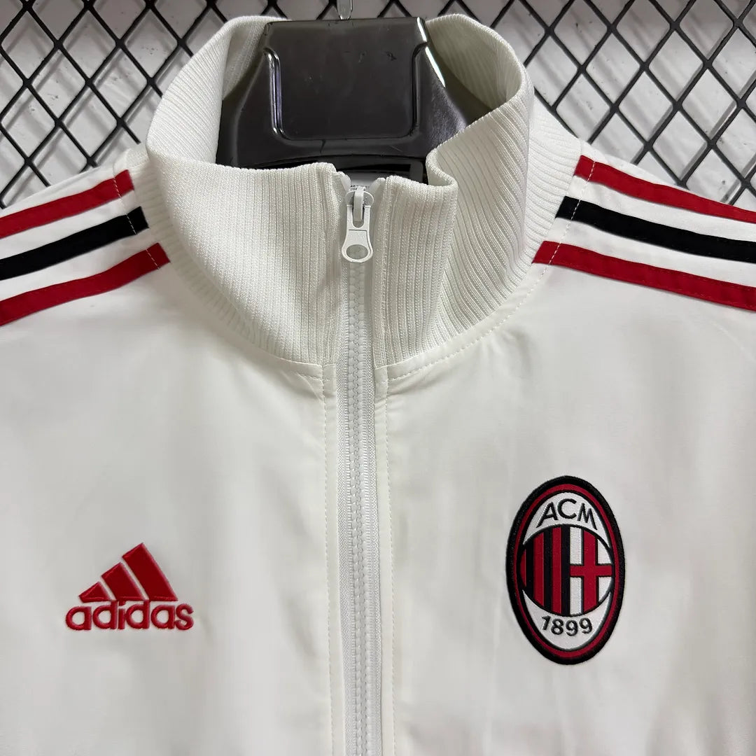 AC Milan Retro Windbreaker Jacket