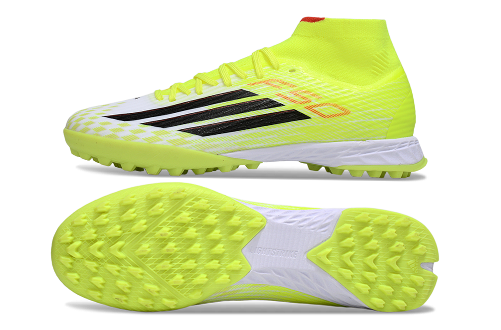 Adidas F50+ Elite Laceless - TF Cleats High Top