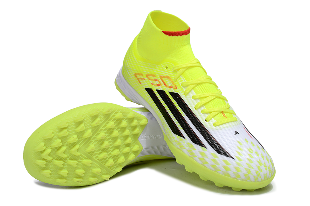 Adidas F50+ Elite Laceless - TF Cleats High Top