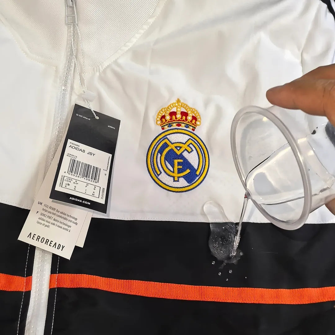 Real Madrid Retro Windbreaker Jacket