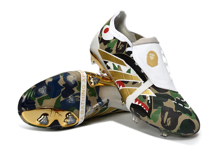 BAPE x Adidas Predator Elite - FG Cleats Tongue