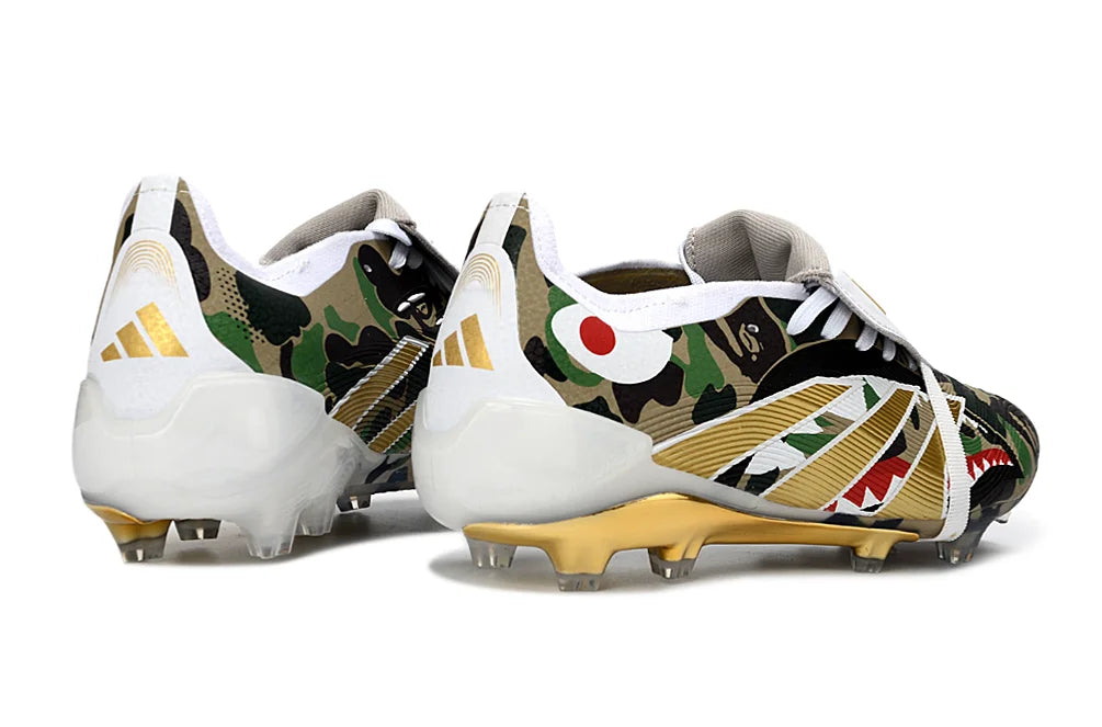 BAPE x Adidas Predator Elite - FG Cleats Tongue