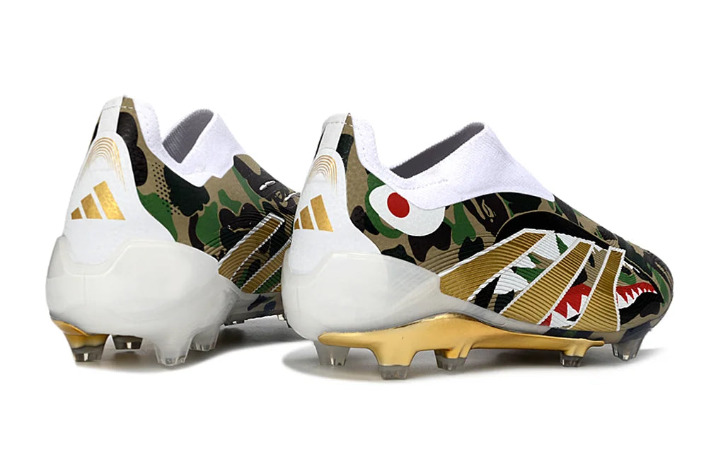 BAPE x Adidas Predator Elite - FG Cleats Laceless