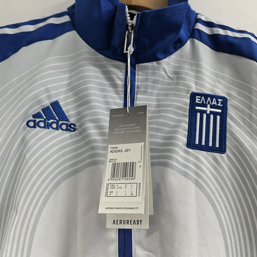 Greece Retro Windbreaker Jacket