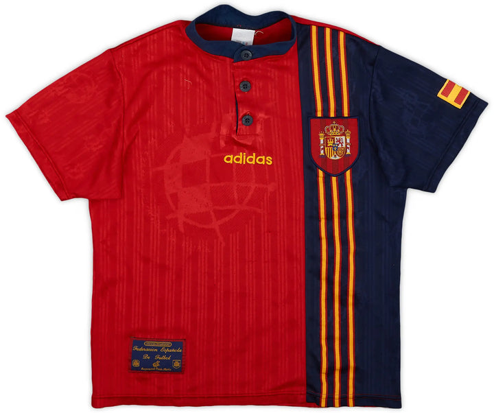 1996-98 Spain Home Shirt