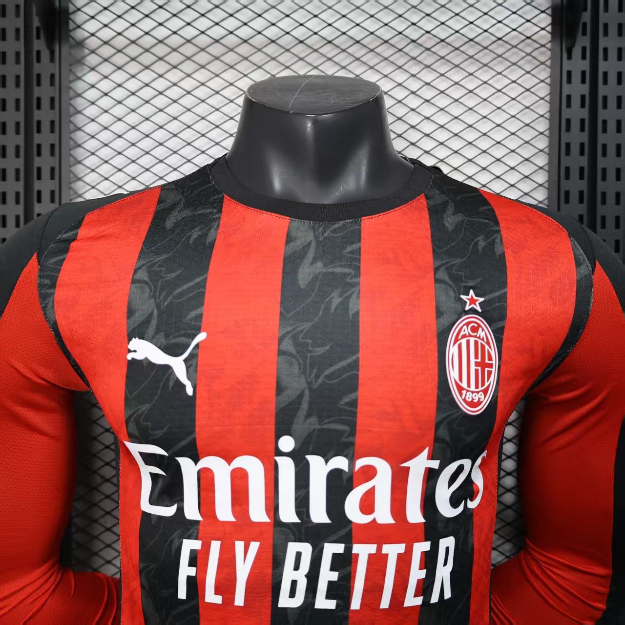AC Milan 2025-26 Home Long Sleeve