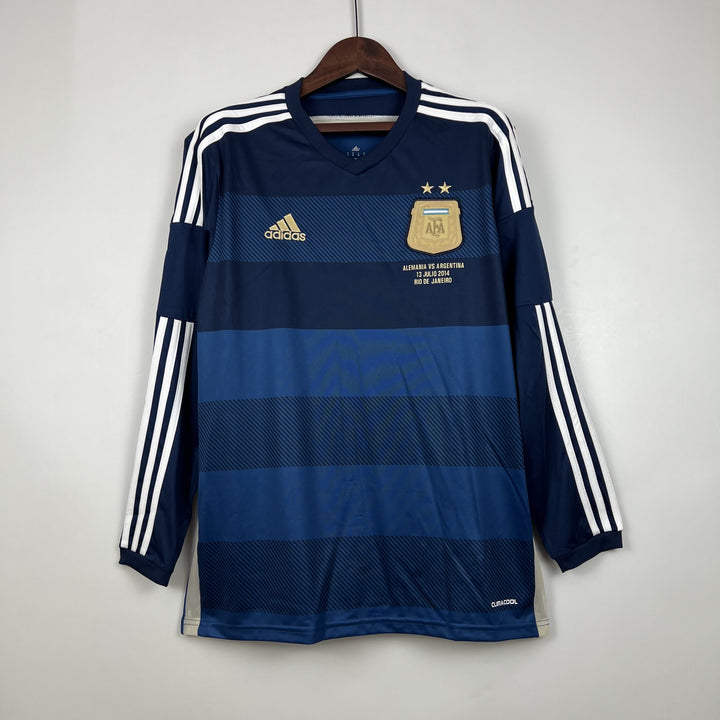 Argentina 2014 Away Shirt Long Sleeve
