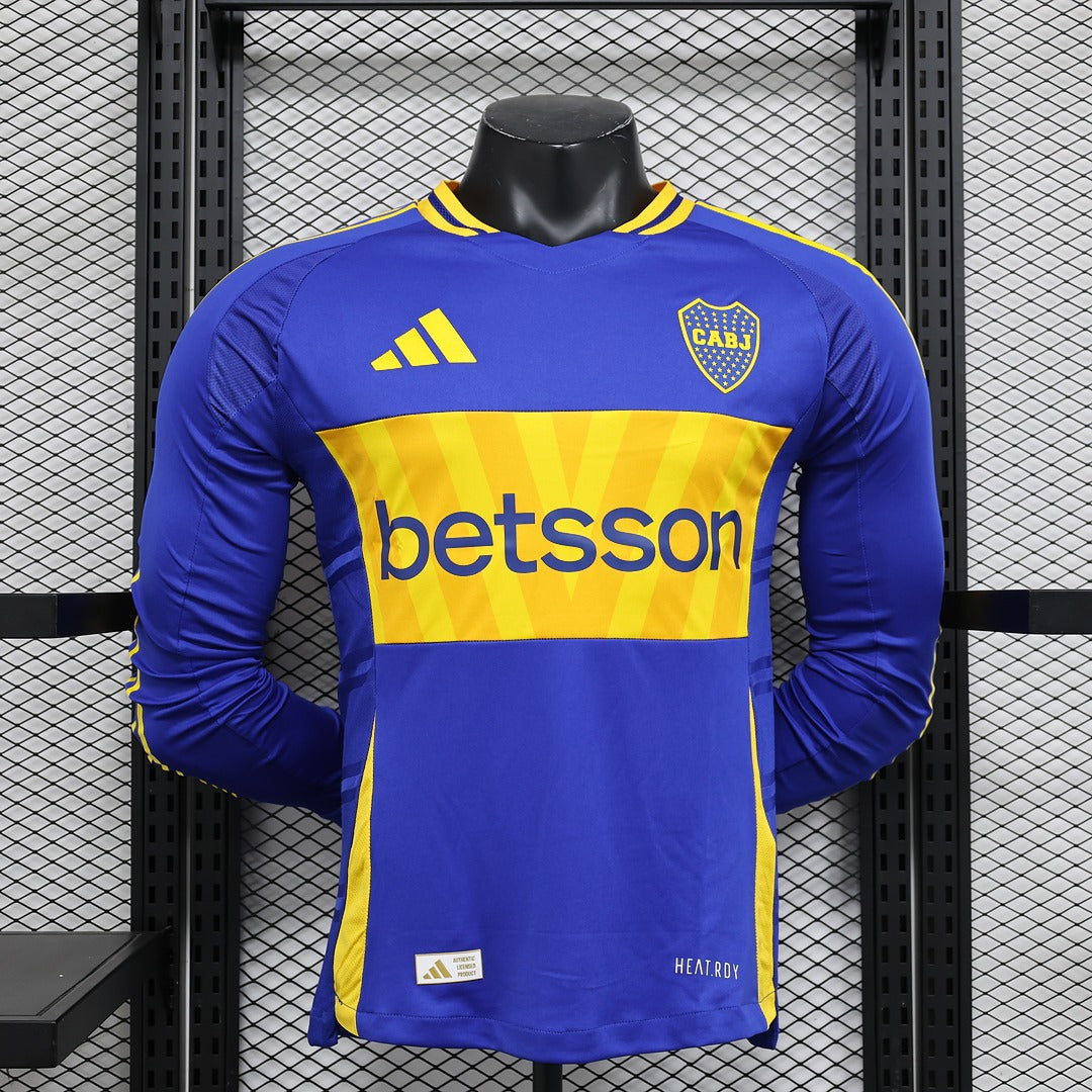 Boca Juniors 2024-25 Home Long Sleeve
