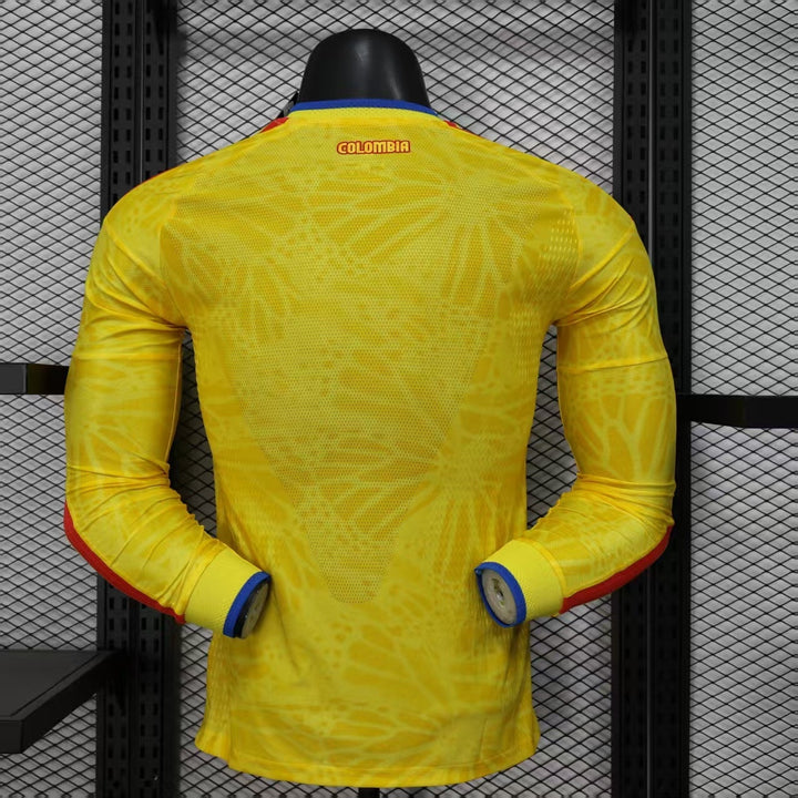 Colombia 2026 World Cup Home Kit - Long Sleeve