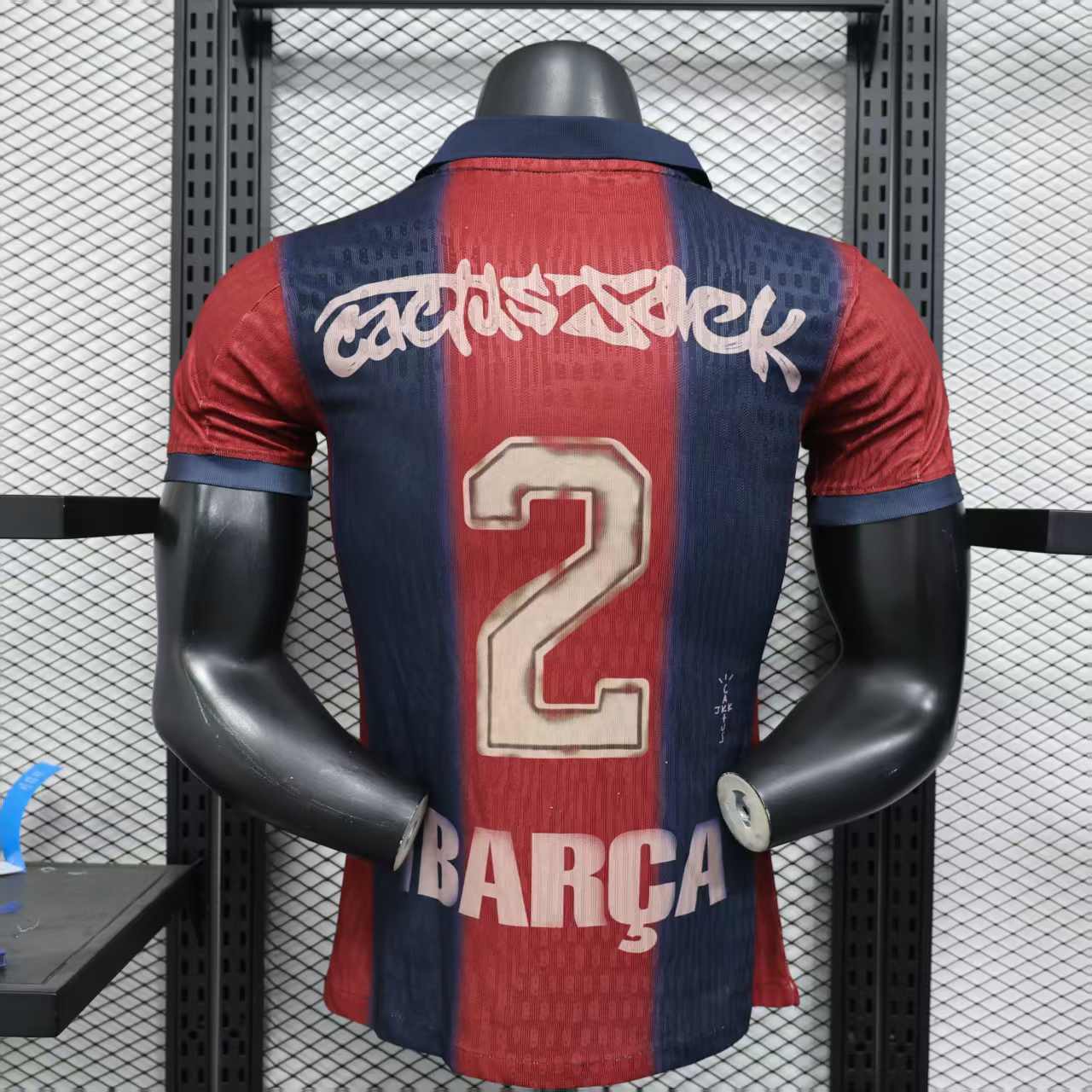Travis Scott X FC Barcelona Special Kit
