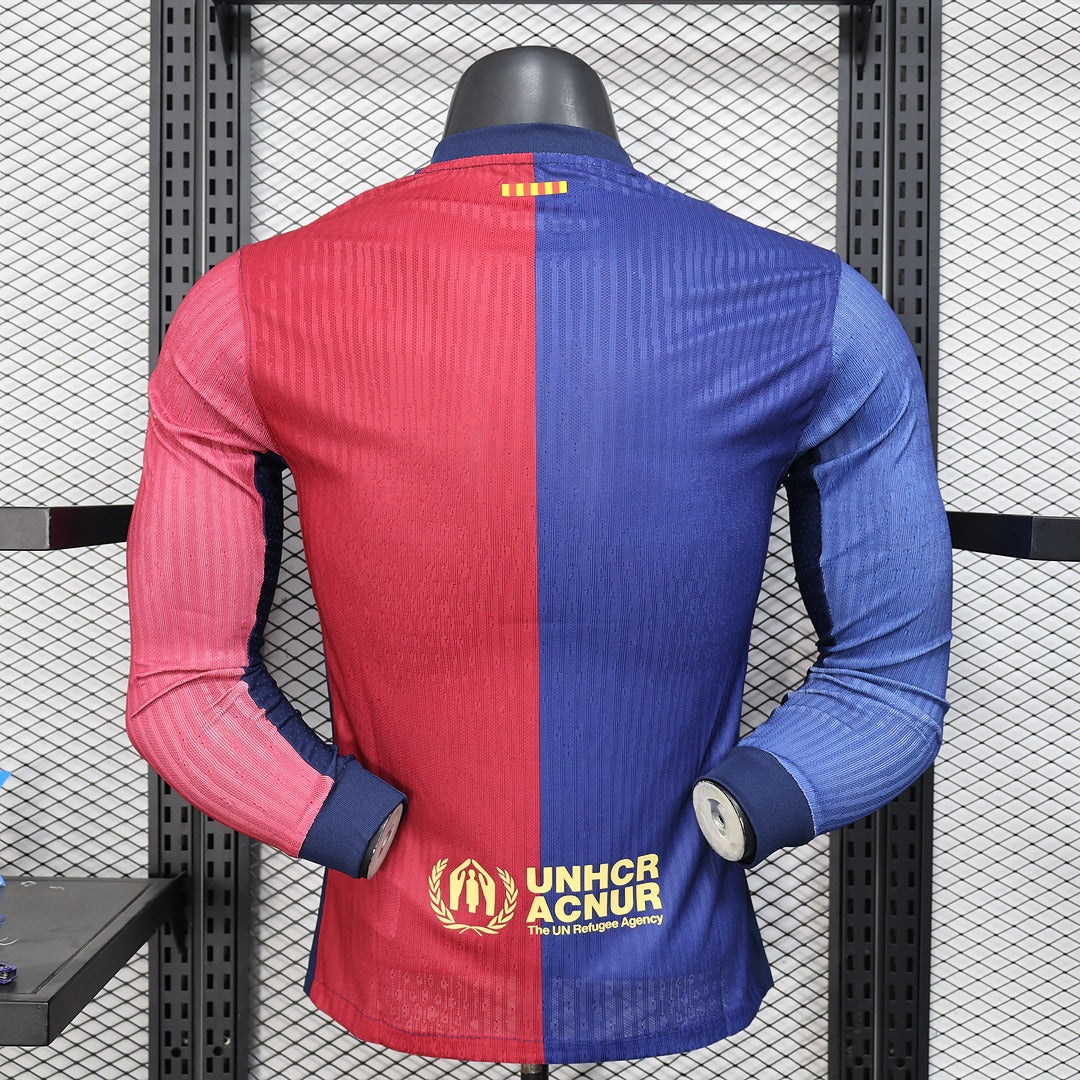 FC Barcelona 2024-25 Home Long Sleeve Cactus Jack