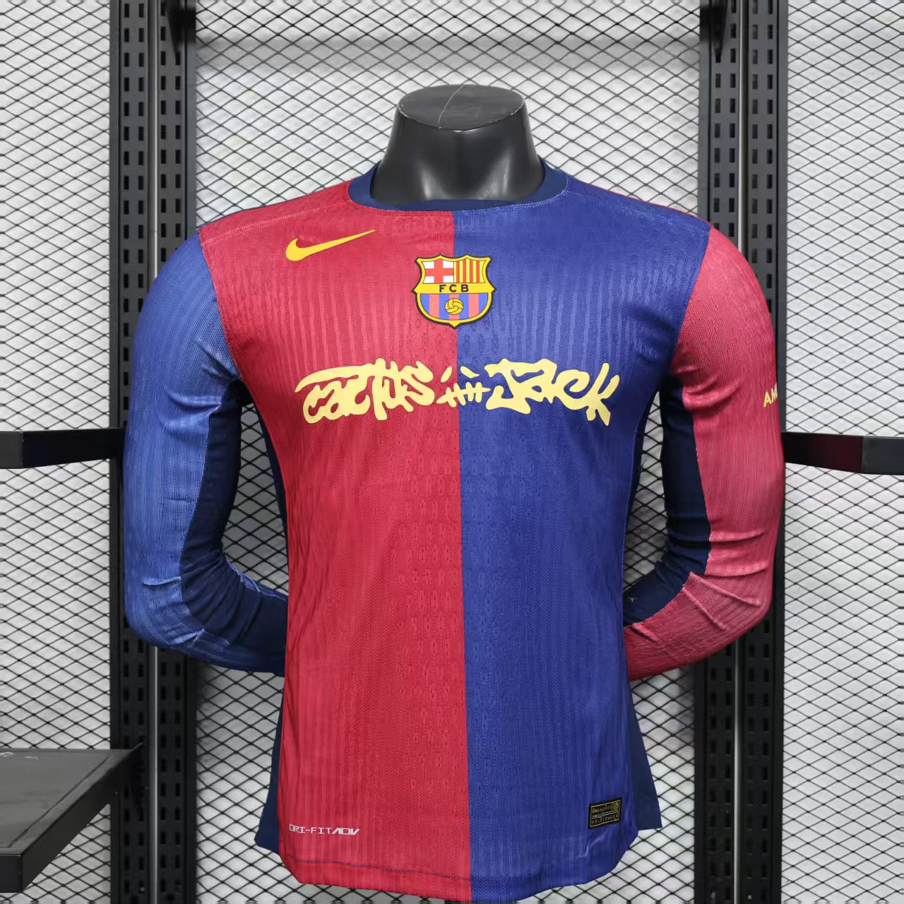 FC Barcelona 2024-25 Home Long Sleeve Cactus Jack