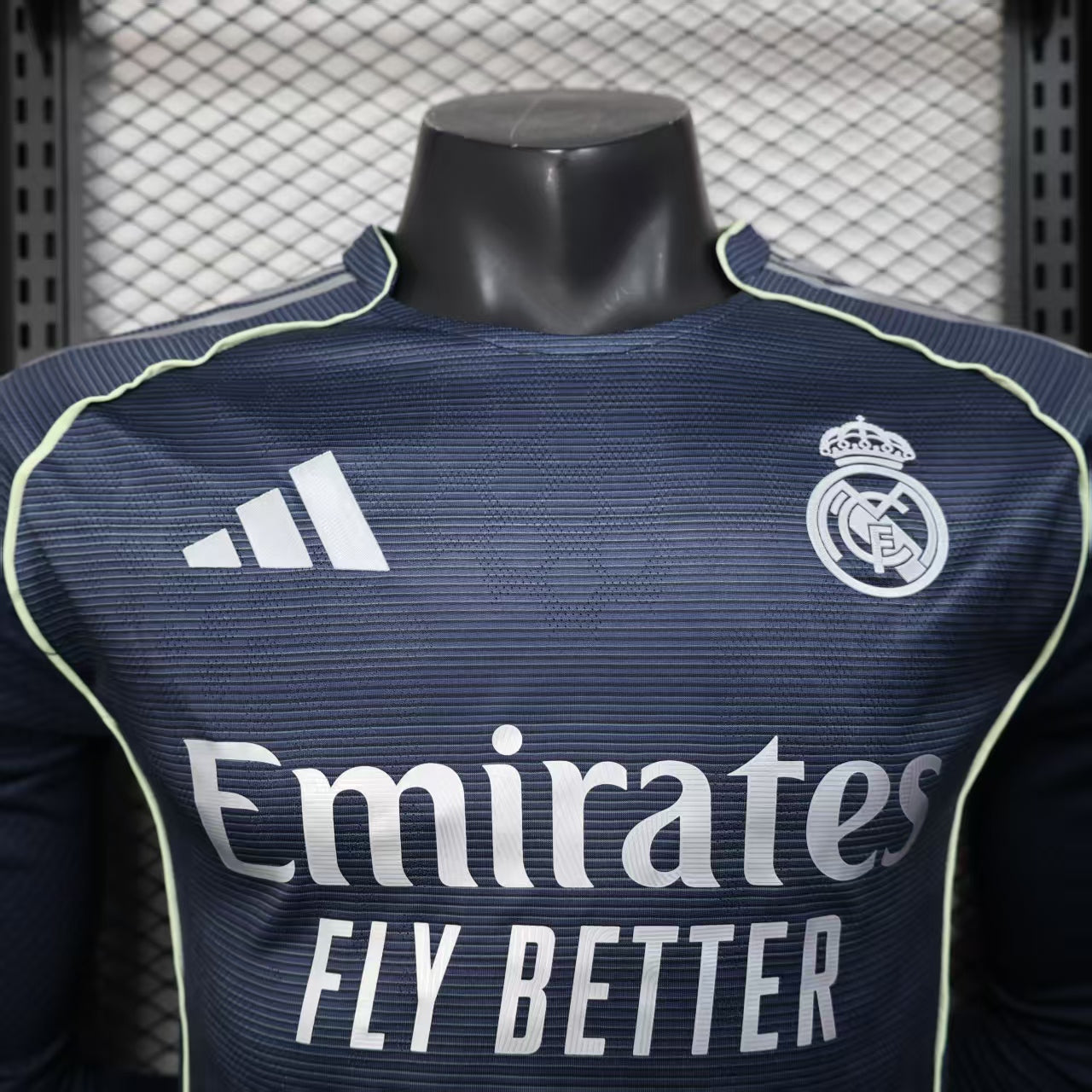 Real Madrid 2025-26 Away Long Sleeve