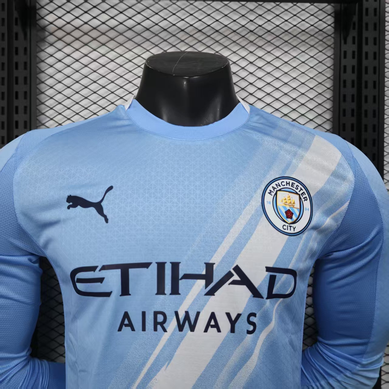 Manchester City 2025-26 Home Long Sleeve