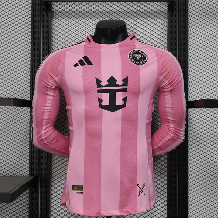 Inter Miami 2025-26 Home Long Sleeve