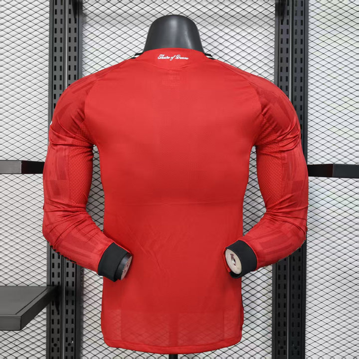 Manchester United 2025-26 Home Long Sleeve